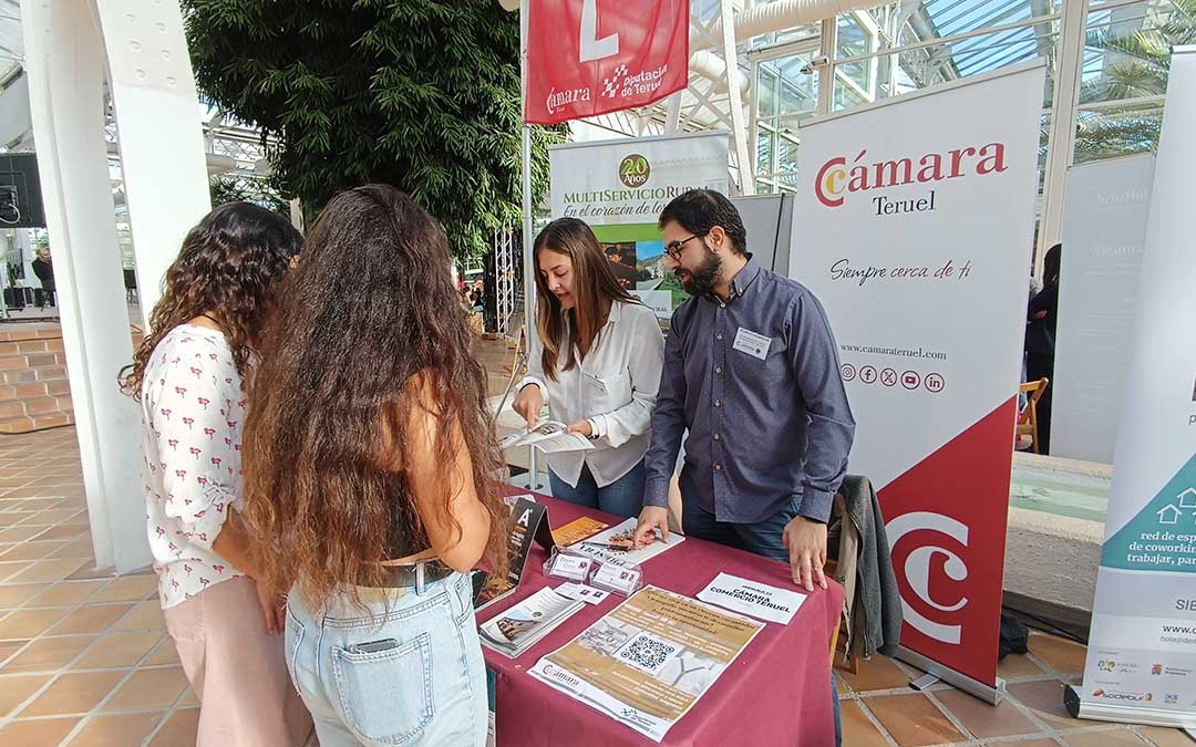 Stand de la Cámara de Comercio de Teruel./ C.C.