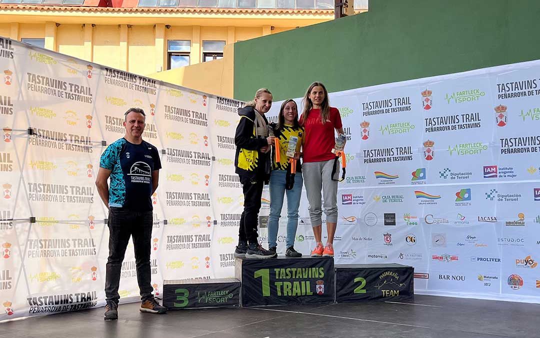 diferentes instantes del fin de semana durante la Tastavins Trail./ C.O.