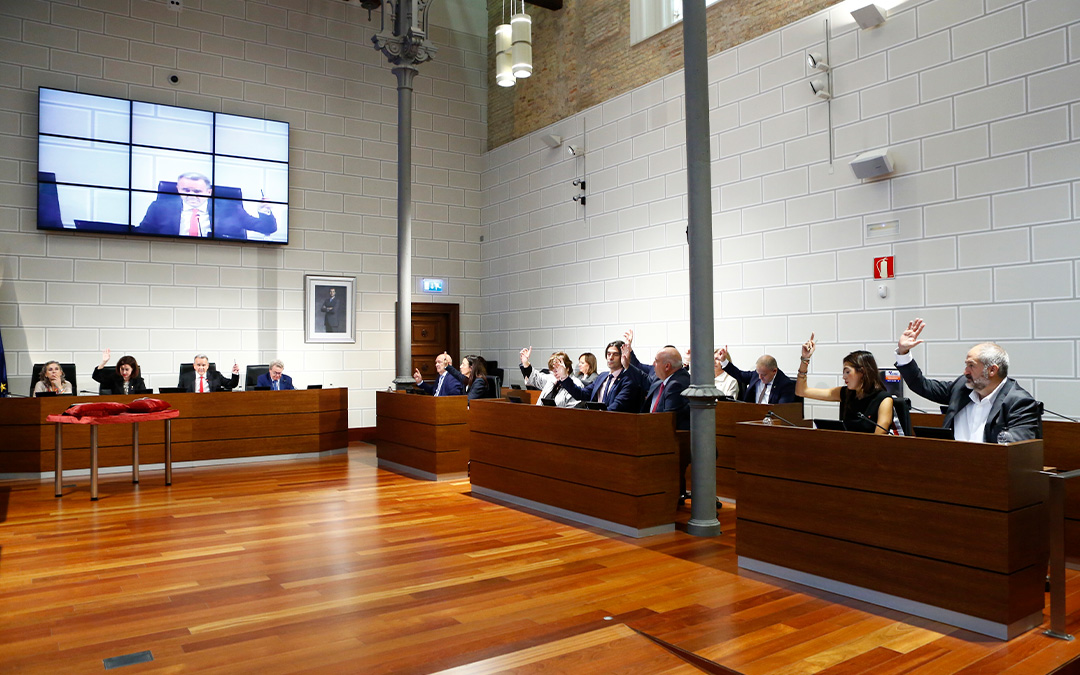 Sesión ordinaria de octubre de la DPZ./ DPZ