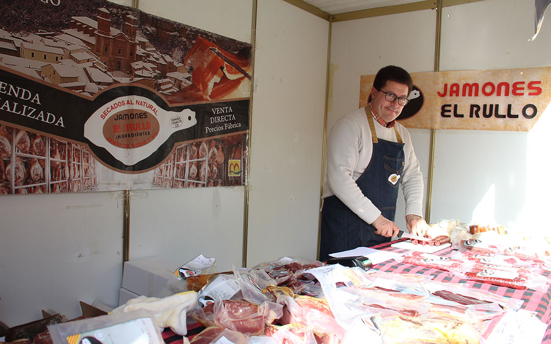José Antonio Domingo, desde Villarluengo a la XXIX Feria de Aguaviva. / B. Severino