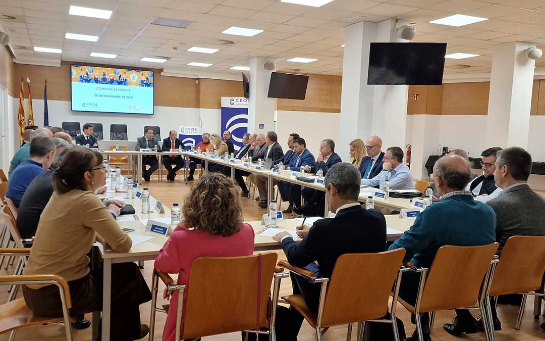 Comisión de Energía impulsada por CEOE Aragón y Cámara Zaragoza / CEOE