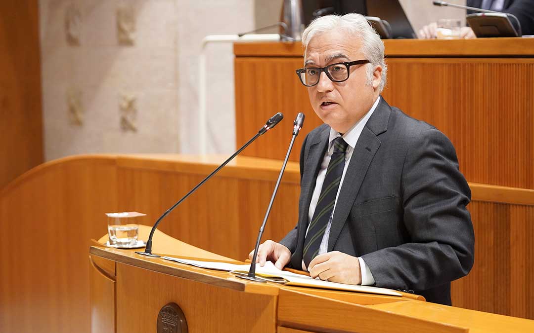 Javier Rincón, consejero de Agricultura./ DGA.