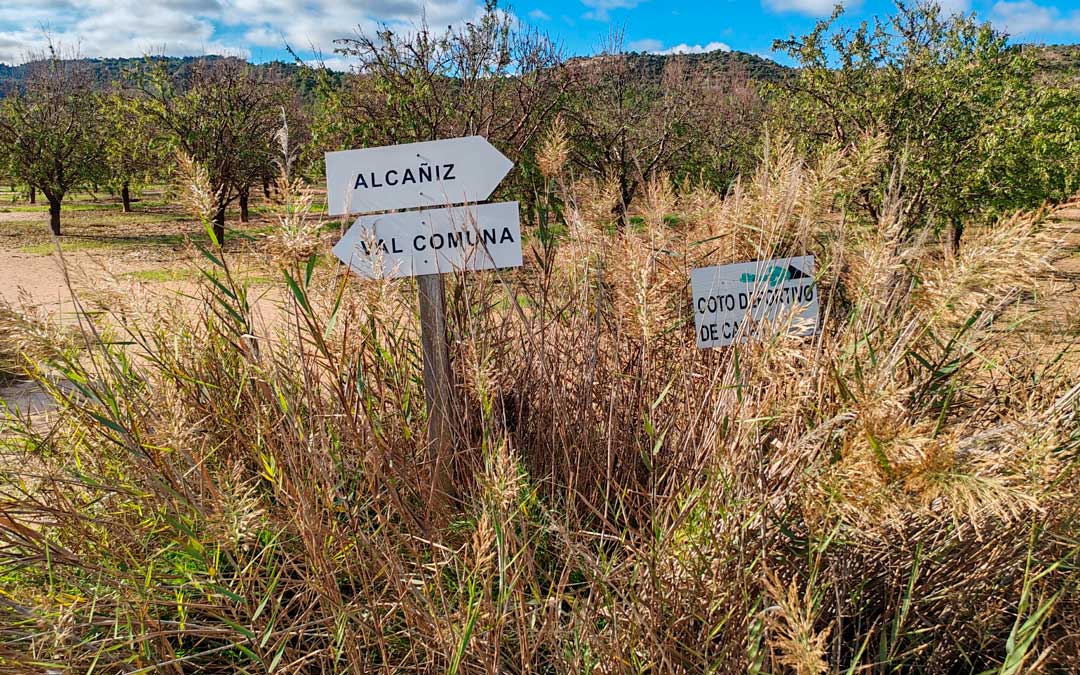 Destrozos en varios caminos de Alcañiz tras el paso de la DANA./ AYTO ALCAÑIZ