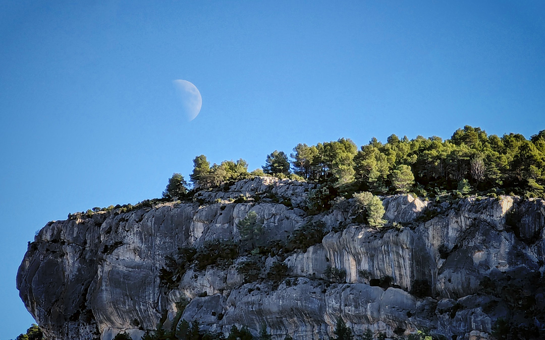Una de las imagenes presentadas la edición anterior: Paisaje y Luna./ Damián Querol