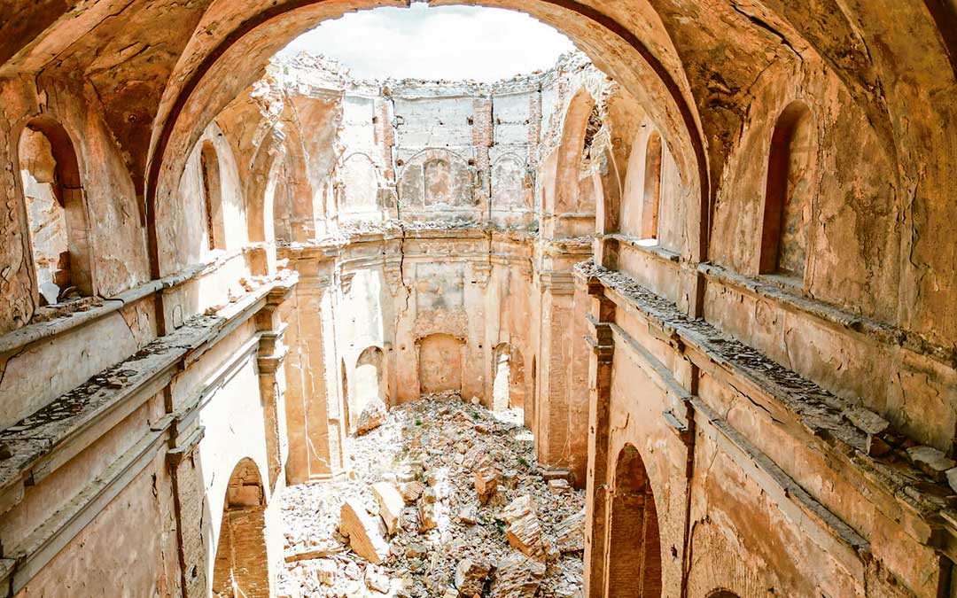 El convento cumplió este año 500 años desde su construcción. Actualmente permanece en estado de ruinas./ Josme.