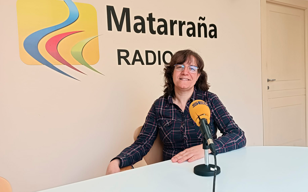 Margarita Insa, gerente de Sersuco Valderrobres en Matarraña Radio. /LA COMARCA