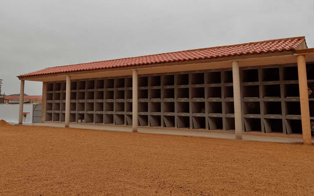 El Ayuntamiento ha construido 80 nuevos nichos en el cementerio./ AYTO ALCORISA