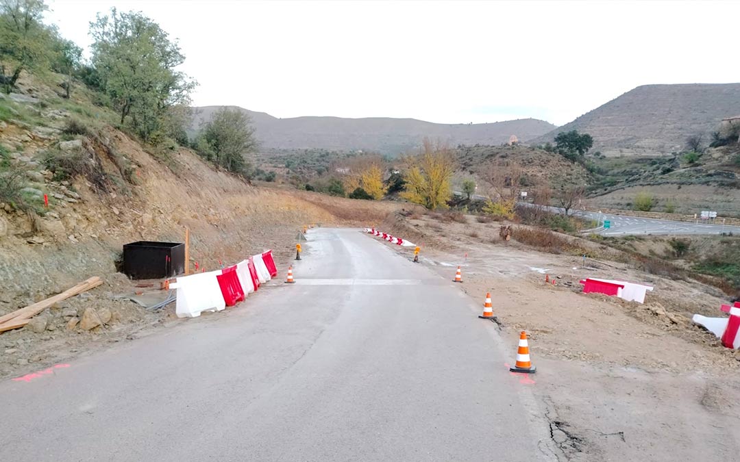 Obras en el Puente Vallés. /LA COMARCA