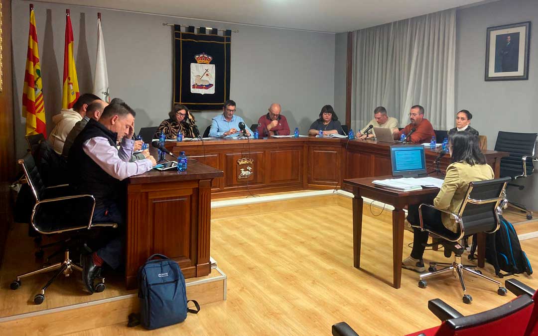 Imagen del pleno del mes de noviembre celebrado este martes./M.M.R.