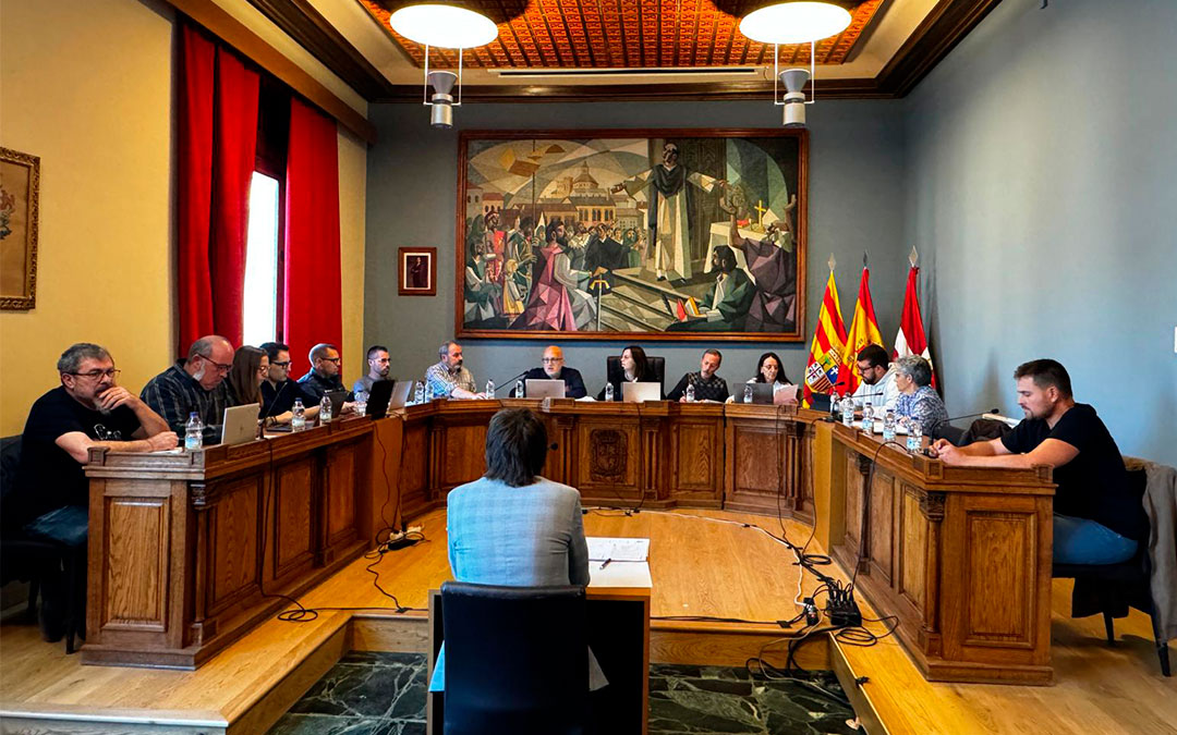 Pleno ordinario de octubre del Ayuntamiento de Caspe./ Ayto. Caspe