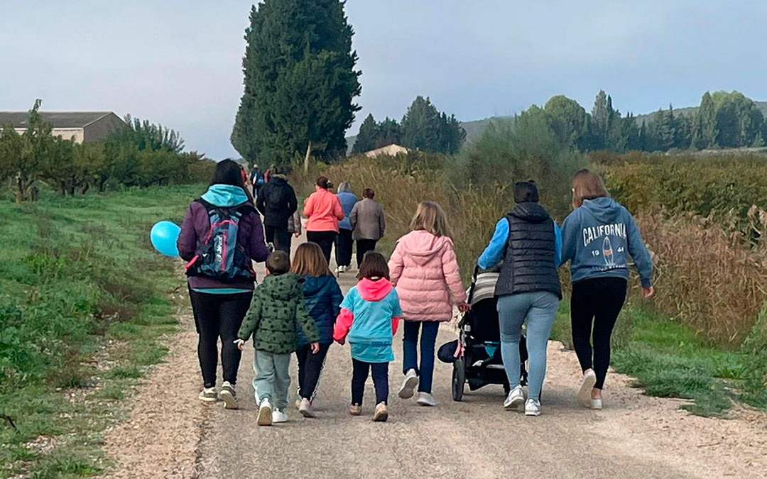 Caminata por la Diabetes en Valmuel 2024. / L.C.