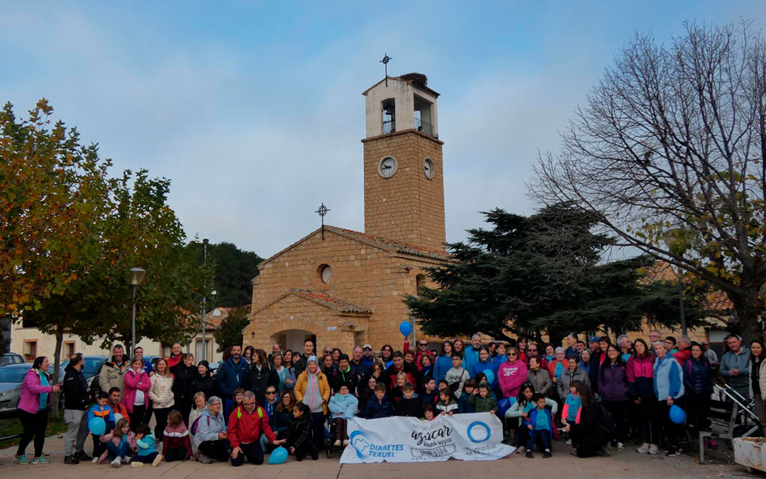 Caminata por la Diabetes en Valmuel 2024. / L.C.