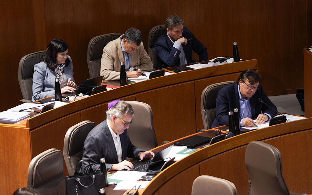 Tomás Guitarte defendió la Proposición No de Ley. / Cortes de Aragón