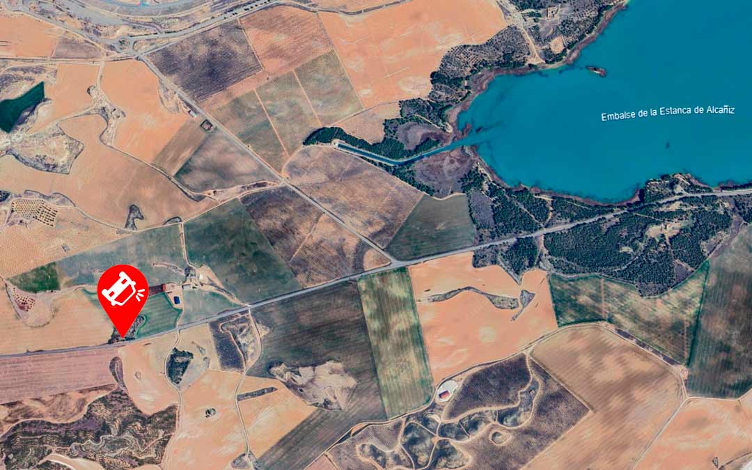 Punto de la vía, entre los kilómetros 142 y 143, en el que se produjo el siniestro./ La COMARCA