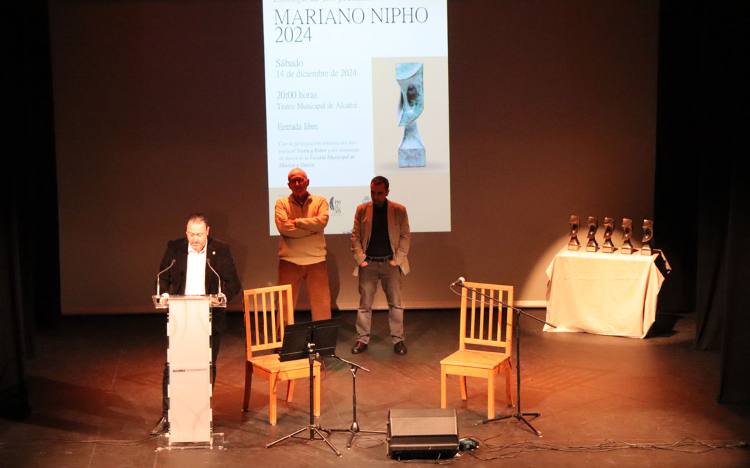 Apertura de la IX edición de los Premios Mariano Nipho a cargo de la organización./ Sandra Jiménez