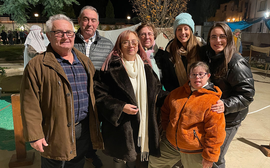 Belen viviente Caspe 2024./ S.F.