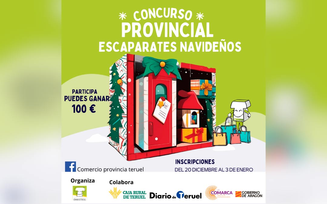 VIII Final del Concurso de Escaparates Navideños de la Provincia de Teruel./ Asociación Provincial Comercio Teruel