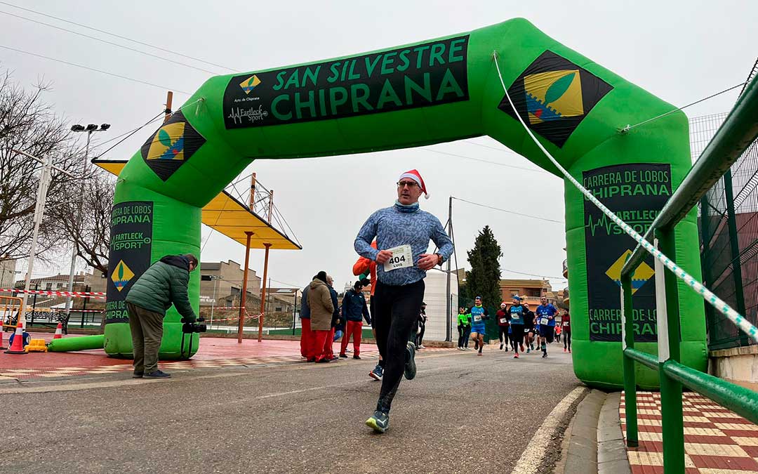 La San Silvestre de Chiprana citó a más de 250 corredores./ A.F.
