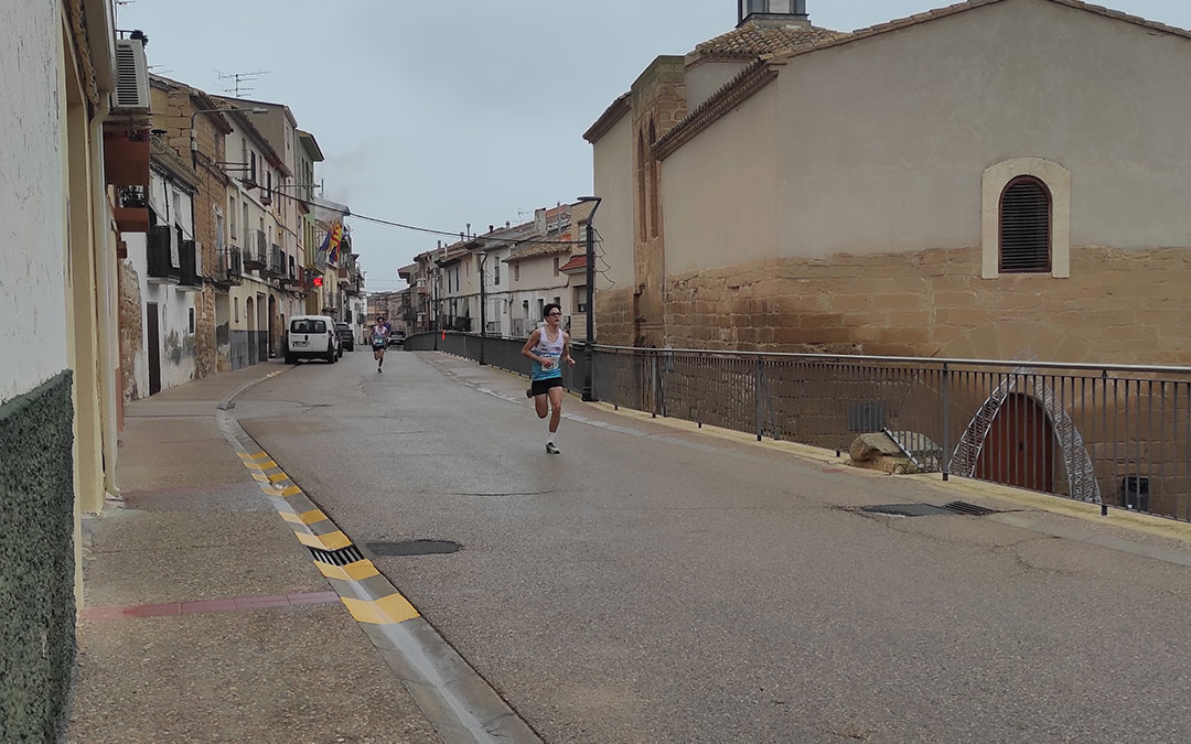 La San Silvestre de Chiprana citó a más de 250 corredores./ J.A. Lafuente
