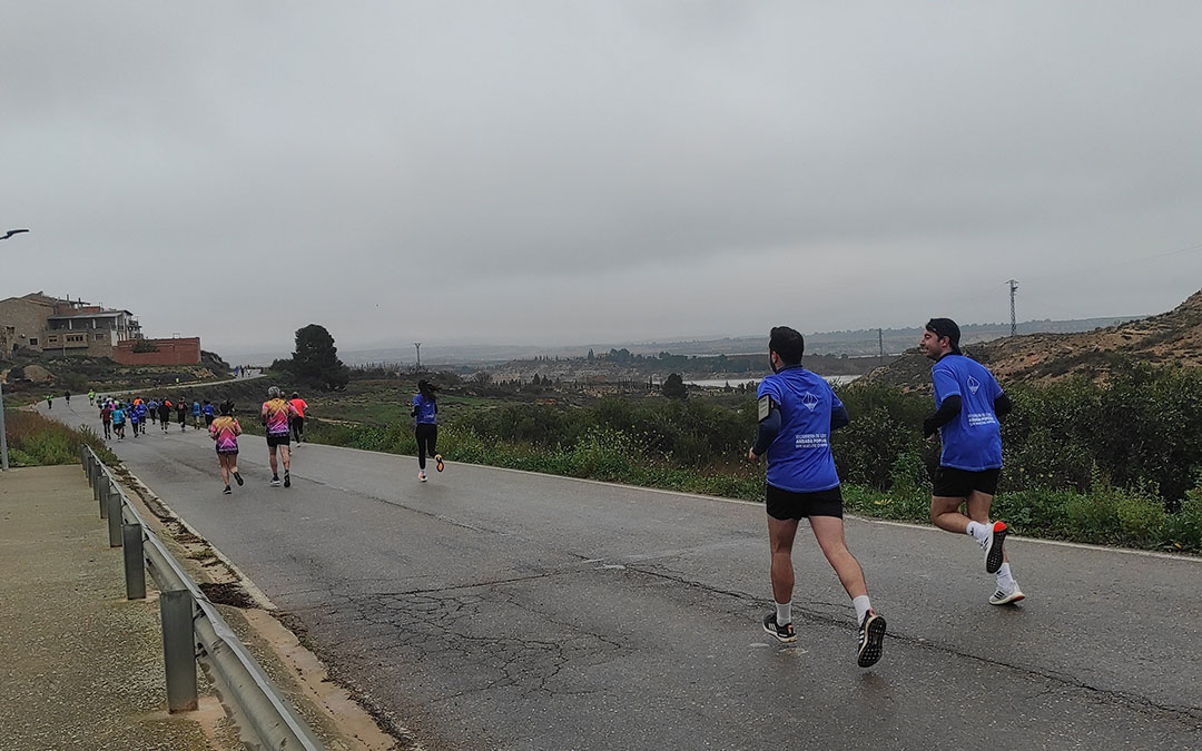 La San Silvestre de Chiprana citó a más de 250 corredores./ J.A. Lafuente
