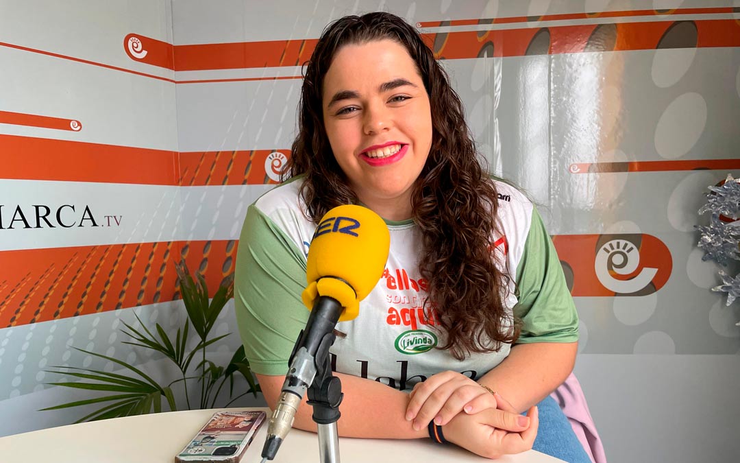 Elena Sanz, atleta alcañizana e integrante del Club Aldahra Lleida./ La Comarca