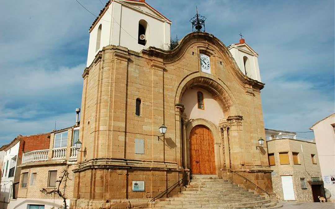 Iglesia San Juan Bautista de Chiprana./ L.C.