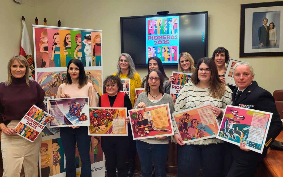 Las protagonistas posan con sus respectivos meses./ DPT