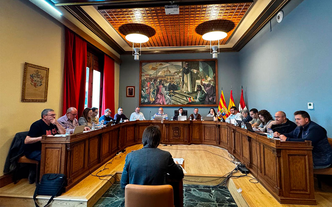 Sesión ordinaria noviembre Ayuntamiento de Caspe./ Ayto. Caspe