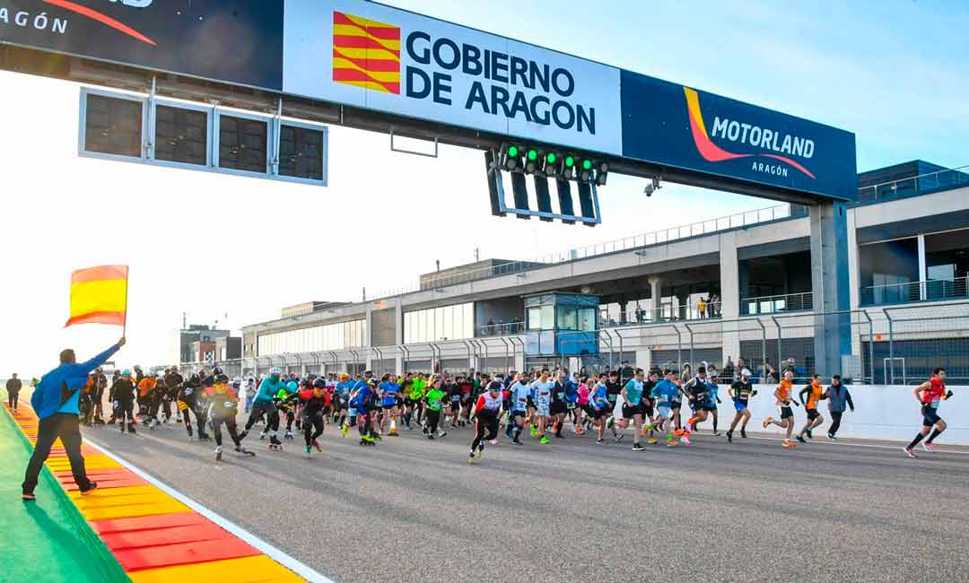 Imagen de la salida de La Invernal en 2024./ L.C.