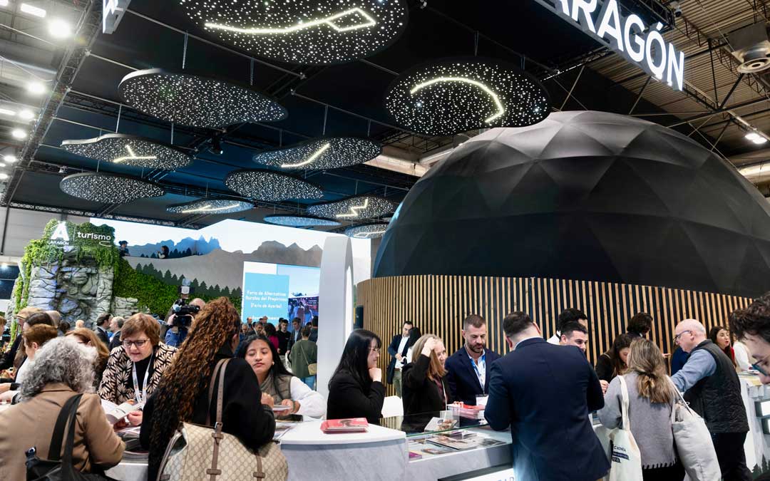 Stand de Aragón en Fitur./ DGA