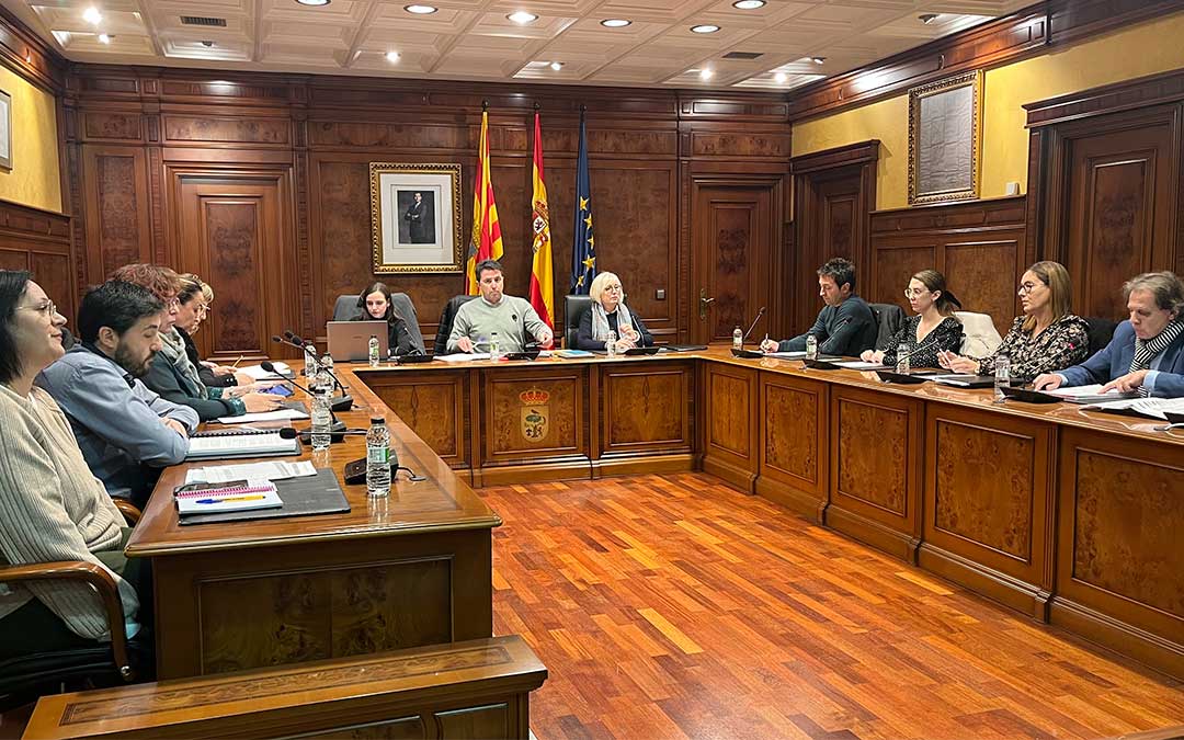 Instante del pleno de este martes./ C.O.