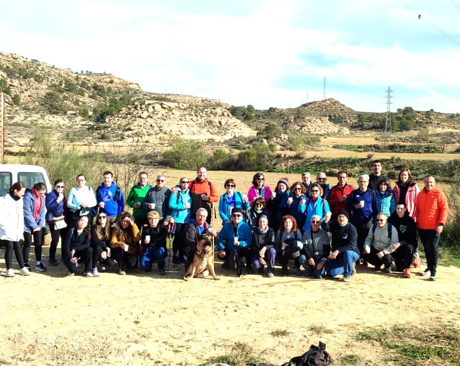 Participantes en la Quematurrones de Caspe / Zalagarda