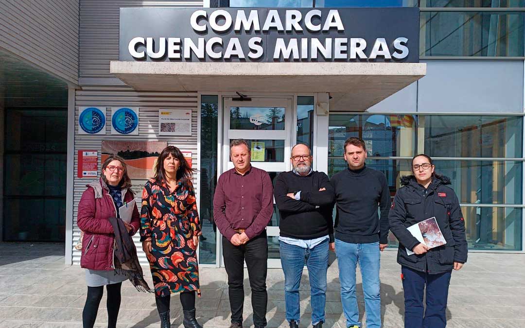 Los representantes comarcales de Cuencas Mineras./ CO CUENCAS MINERAS