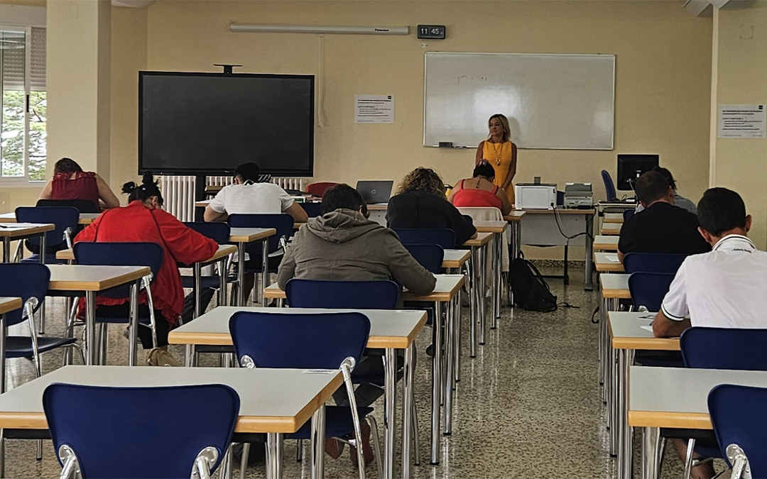 Exámenes realizados en la UNED de Teruel en el mes de septiembre./ UNED