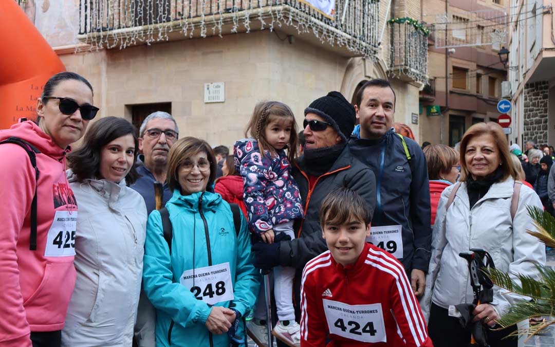 Muchas familias han decidido realizar esta décima edición./ S.J.