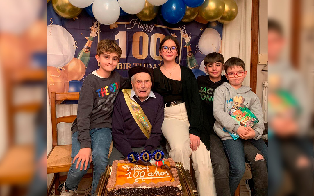 Celebración centenario José Peiró Caspe./ L.C.
