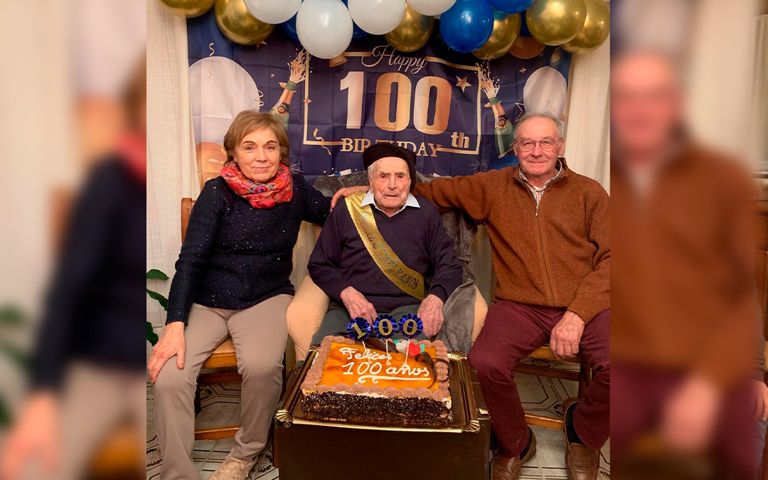 Celebración centenario José Peiró Caspe./ L.C.