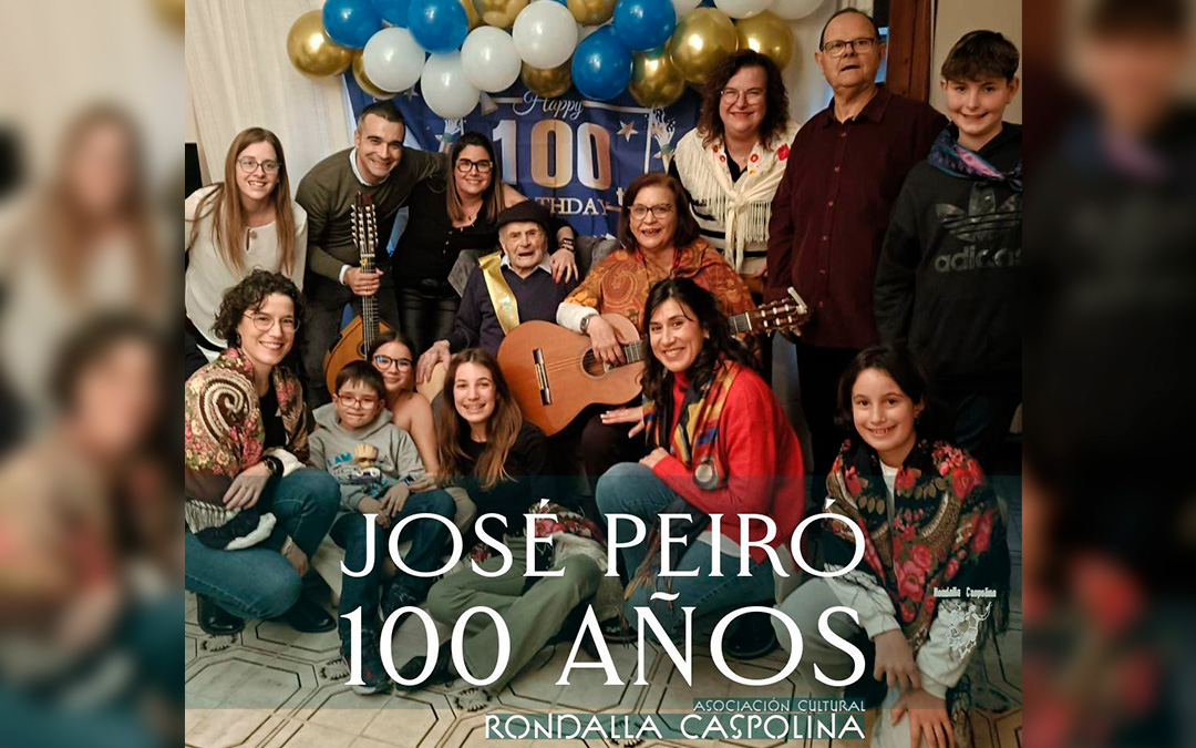 Celebración centenario José Peiró Caspe./ L.C.