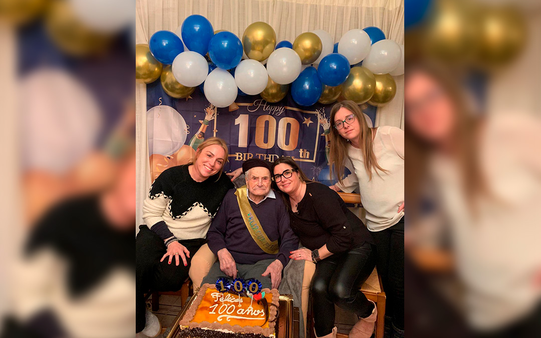 Celebración centenario José Peiró Caspe./ L.C.