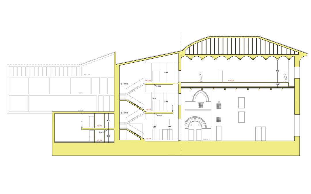 Recreación del interior del edificio tras las obras./ LAGUENS ARQUITECTOS ASOCIADOS