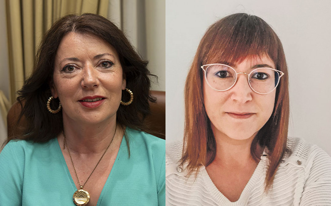 Silvia Gimeno y Susana Traver./ La COMARCA
