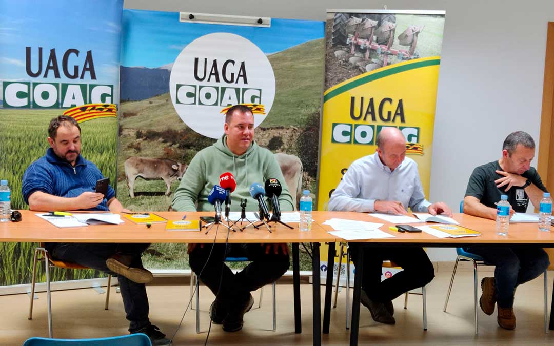 UAGA presentó este viernes su balance anual./ UAGA-COAG