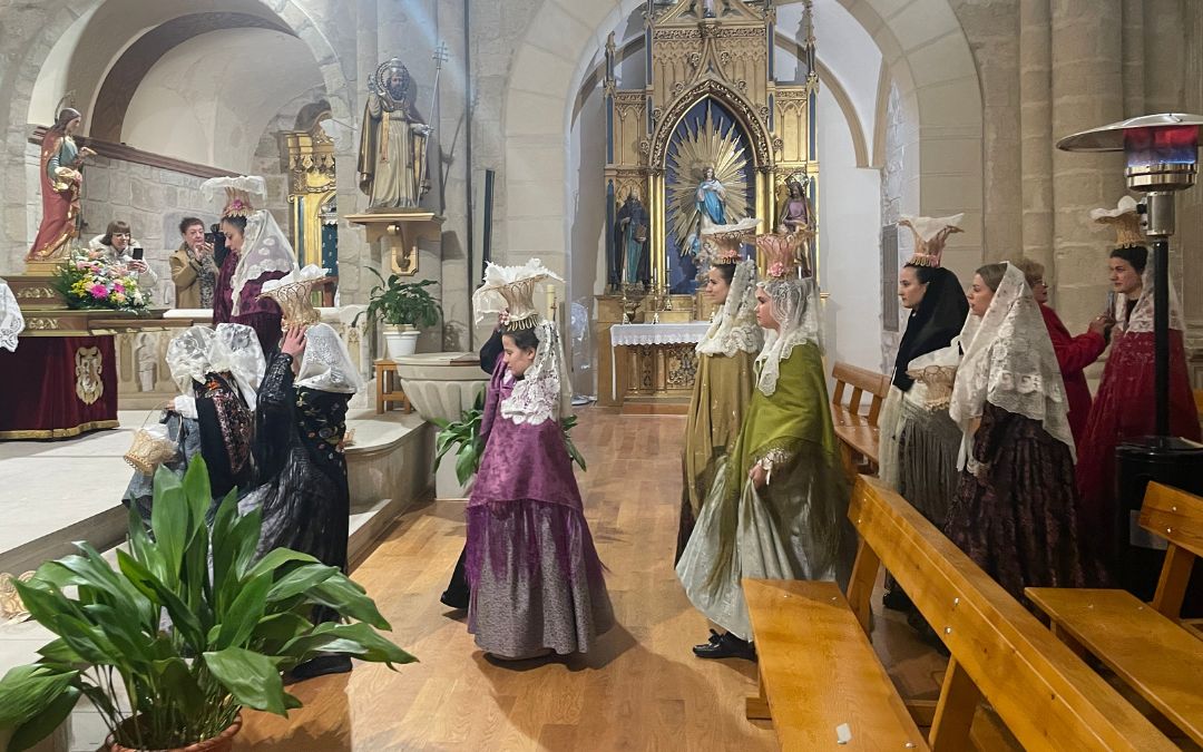 Procesión Pujada dels Panistres Mazaleón 2025./ S.F.