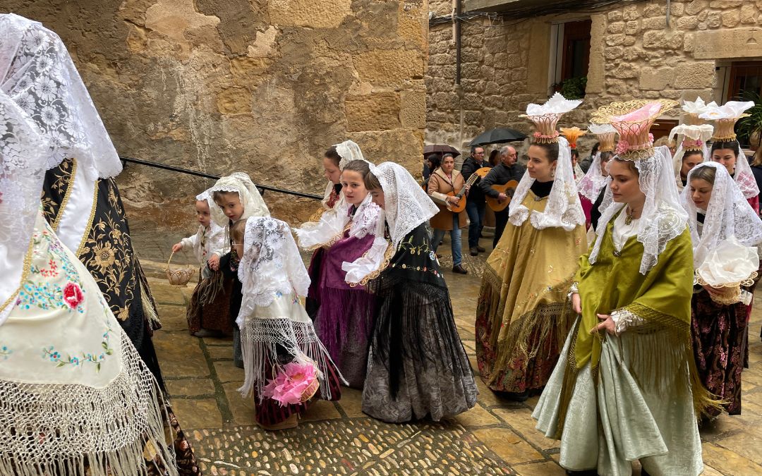Procesión Pujada dels Panistres Mazaleón 2025./ S.F.