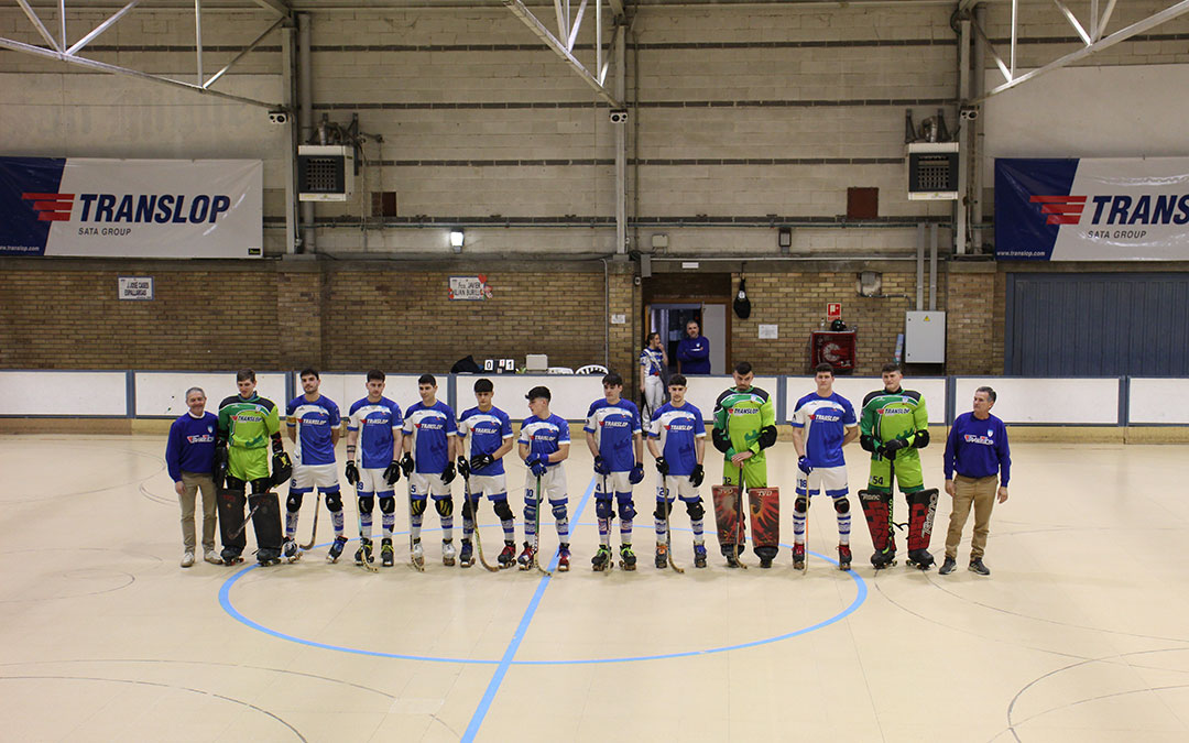 Presentación de equipos del Translop Alcañiz Club Patín. / B. Severino