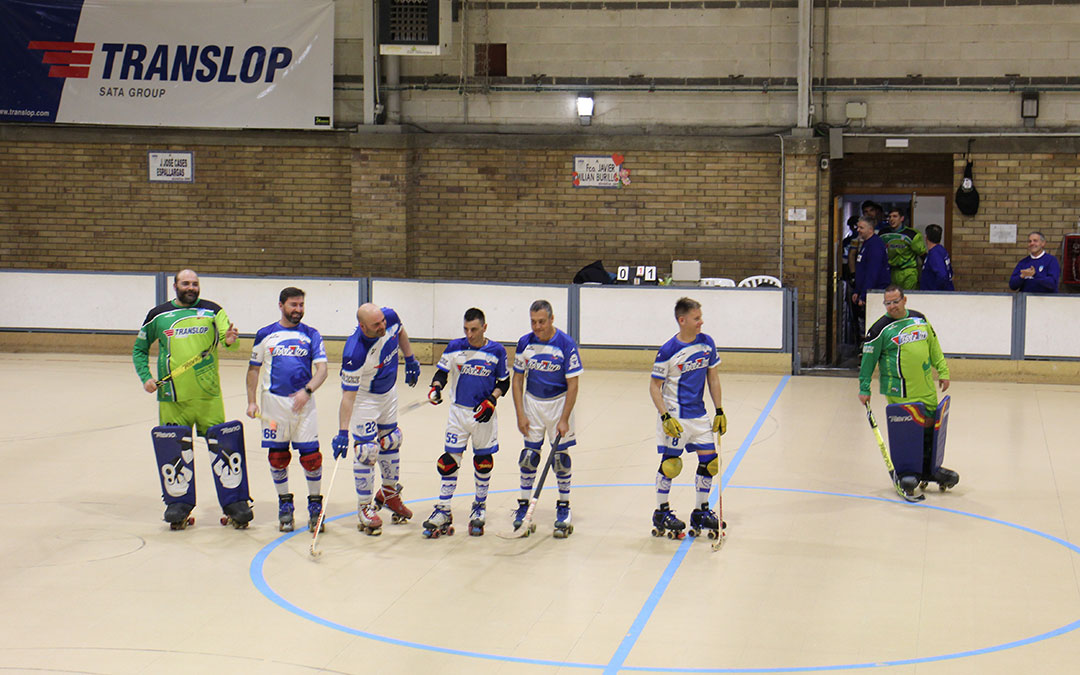Presentación de equipos del Translop Alcañiz Club Patín. / B. Severino