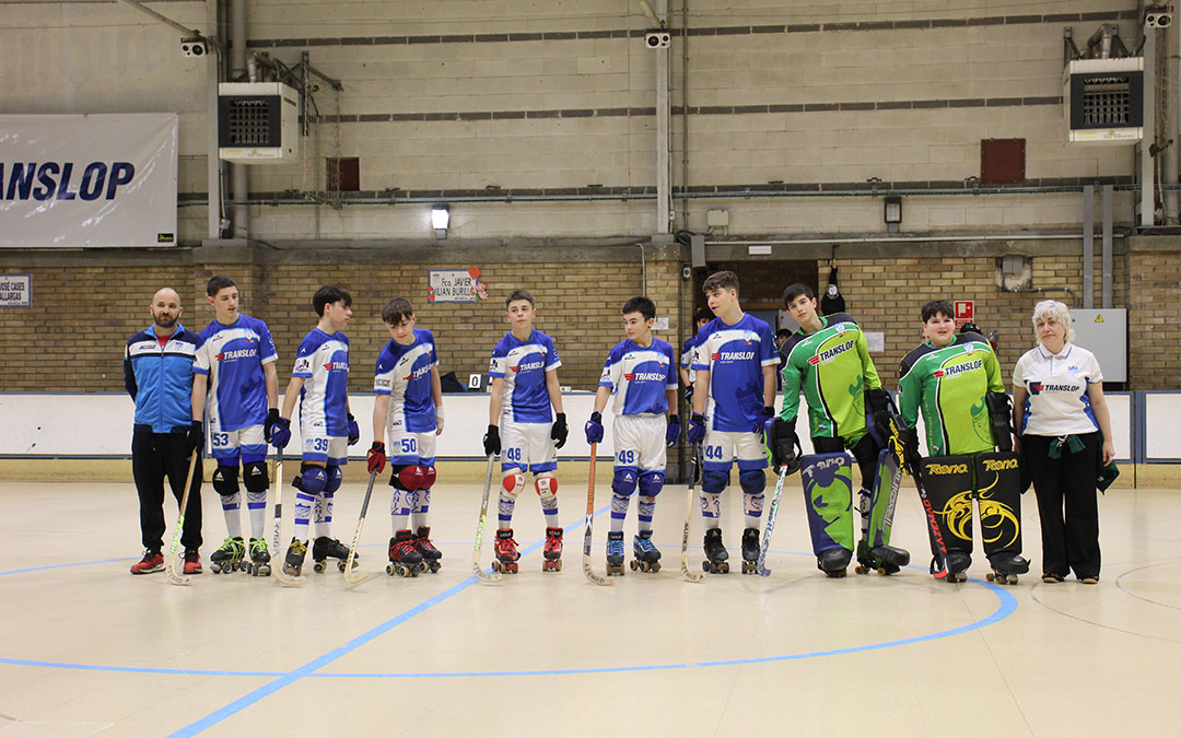 Presentación de equipos del Translop Alcañiz Club Patín. / B. Severino