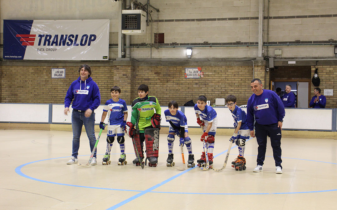 Presentación de equipos del Translop Alcañiz Club Patín. / B. Severino