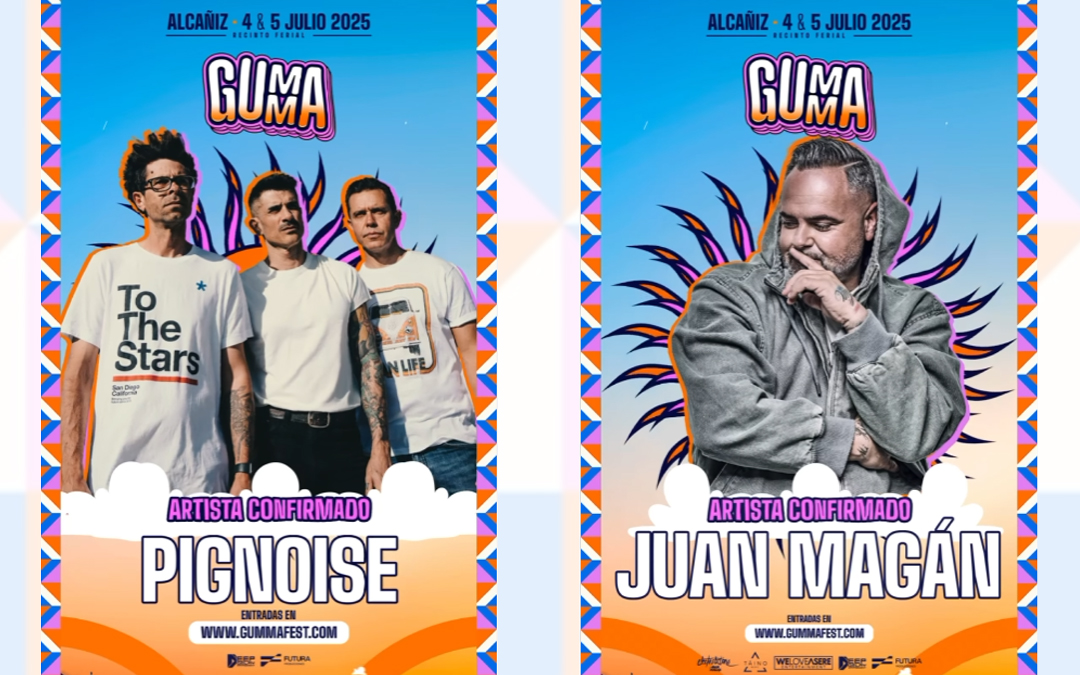 Dos de los artistas confirmados son Pignoise y Juan Magán./ Gumma Music Festival