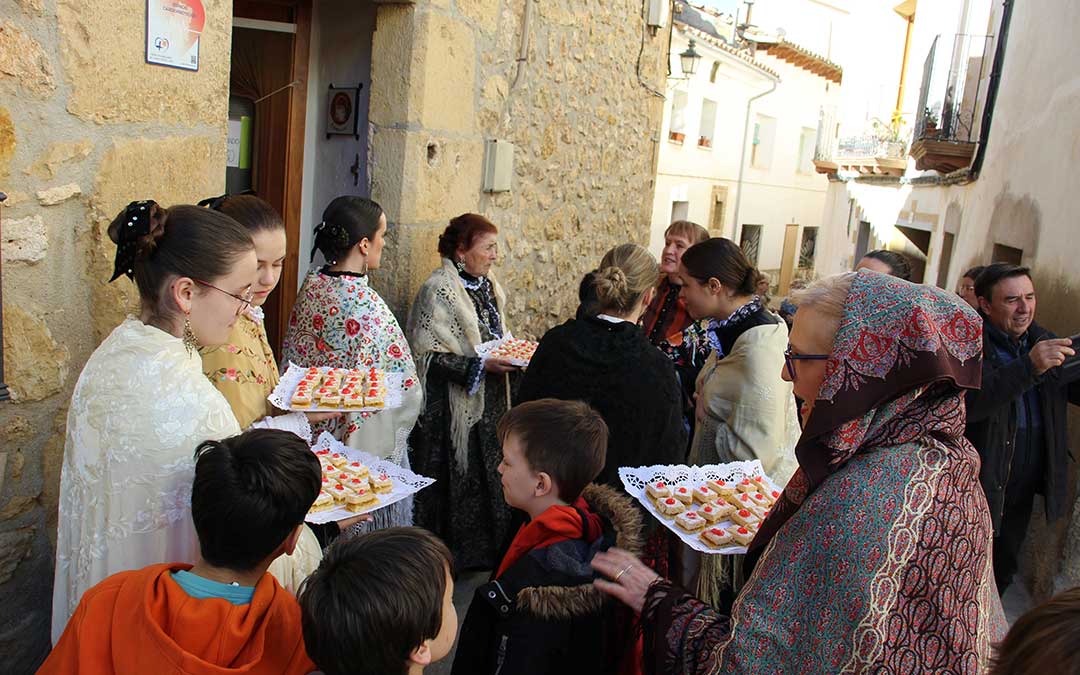 Celebración de Santa Águeda en La Cañada de Verich. / B. Severino